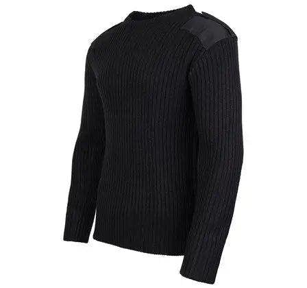 Crew Neck Combat Jumper - Hi-Vis Trousers