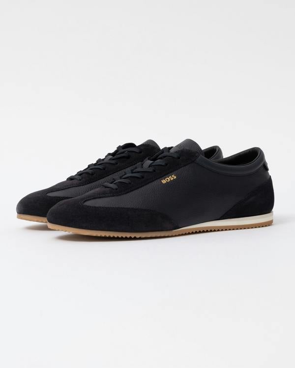 BOSS Orange Lineor Low Profile Mens Trainers - Dark Blue 402