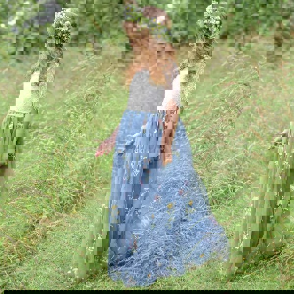 young model wearing dress