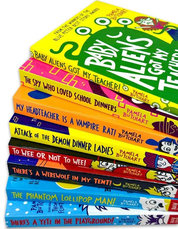 Baby Aliens Series Collection 1–8 Books Set by Pamela Butchart