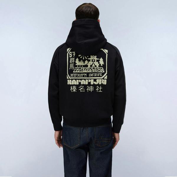 Napapijri B-Teza Puff Print Hoodie