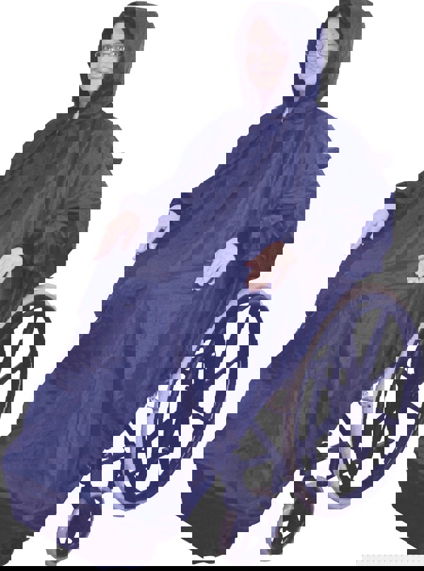 Aidapt Wheelchair Mac With Sleeves Blue