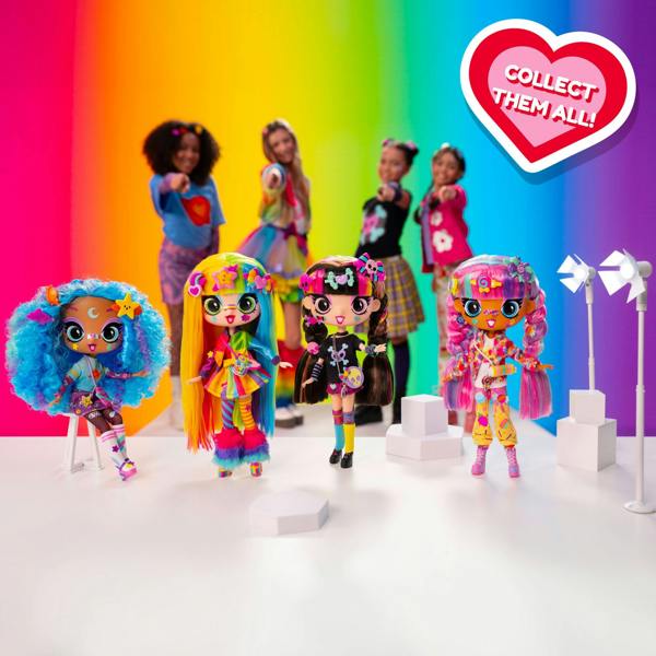 Decora Girlz Sticker ‘n’ Style 11" Collectable Fashion Doll - Luna