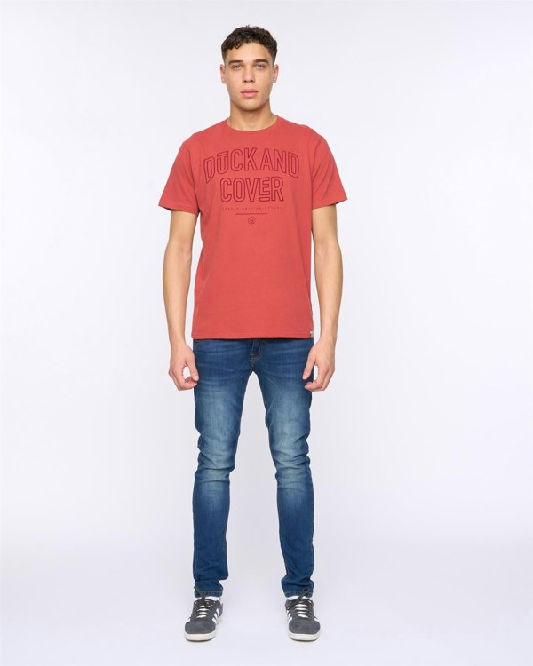 Duck and Cover Lemonport T-Shirt - Red