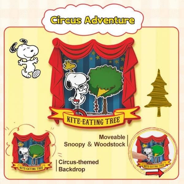 Peanuts/Snoopy - Puremind Magnet Circus Adventure Craft Kit