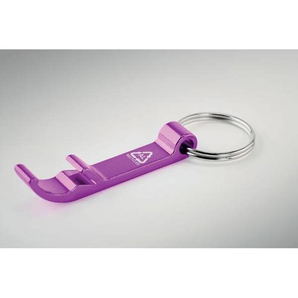 MidOcean Ovikey Recycled Aluminium Keyring - Violet - 