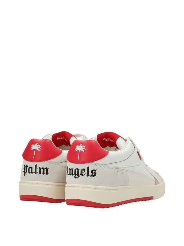 Palm Angels Palm University Red Sneakers - Supplied FashionPalm Angels