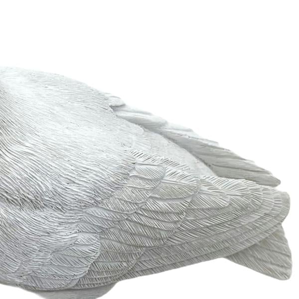 Farmwood White Dove Garden Bird Ornament