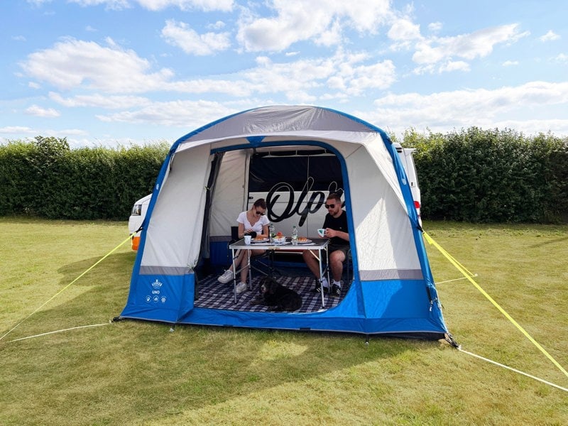 Uno Breeze Inflatable Campervan Awning OLPRO