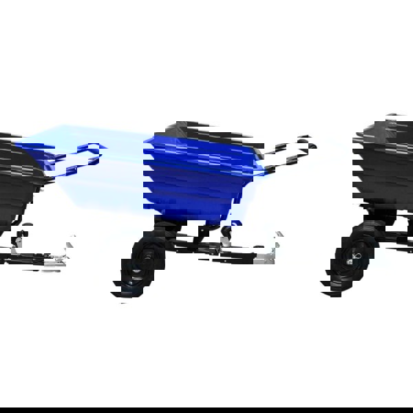 T-mech ATV Tipping Trailer & 15HP Wood Chipper