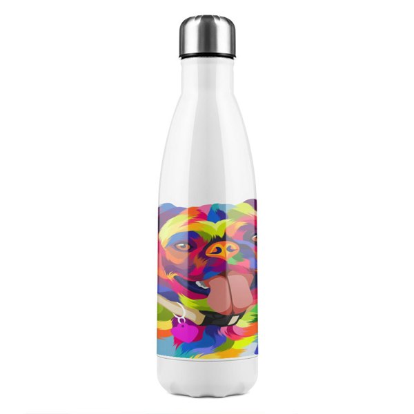 Benjamin Tate Design Amazing Illustration Pop Art Designer Stainless Steel Bottle