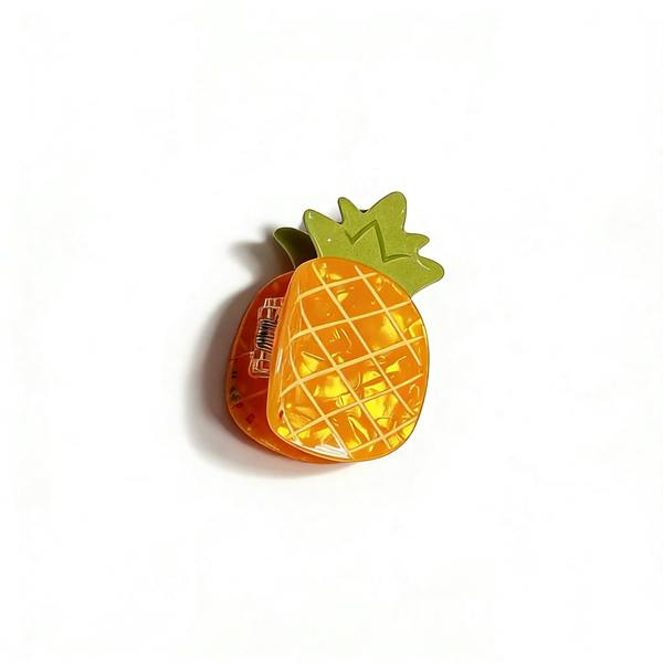 Gold Trip Pineapple Claw Clip