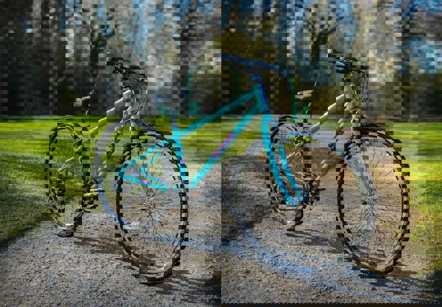 Squish 26" Wheel Lightweight Hybrid Bike Aqua Blue