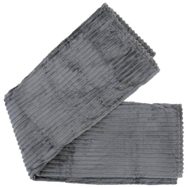 Trespass Extra Thick Sculpted Blanket - Pale Grey