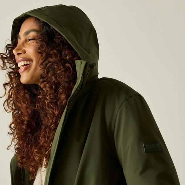 Regatta Womens/Ladies Faye Padded Jacket - Dark Khaki - 