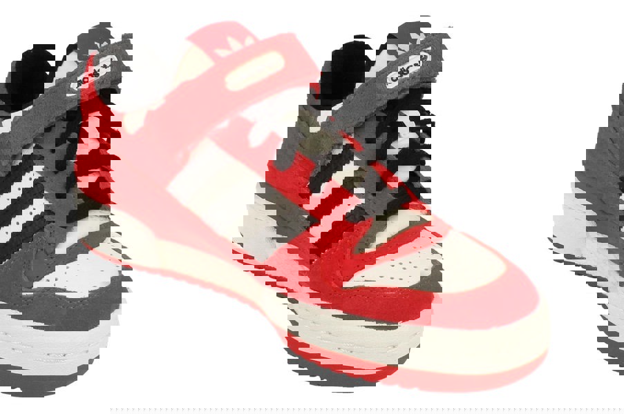 Adidas Originals Forum Low City Mens Trainers Sneakers  GZ3711 - Red Black White Gz3711 - Photo 3