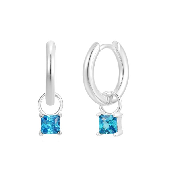 Gold Trip March Birthstone Earring Charm