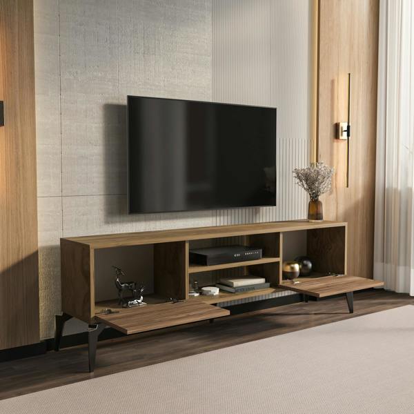 Decorotika Lojo Modern Tv Stand TV Cabinet for TV's up to 55"