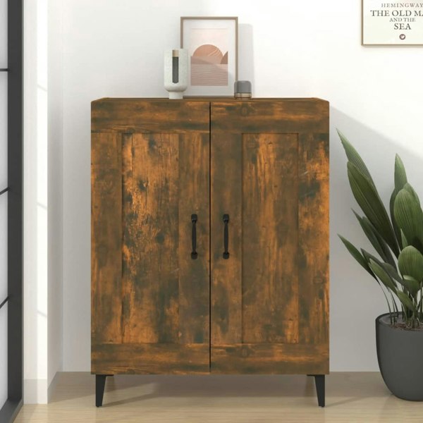 Berkfield Sideboard Smoked Oak 69.5x34x90 cm Engineered Wood