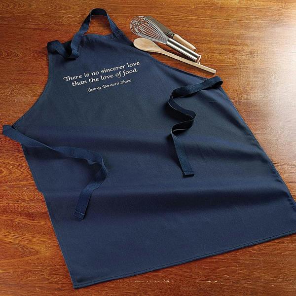 Museum Selection Love of Food Cotton Apron - Kitchen Essential