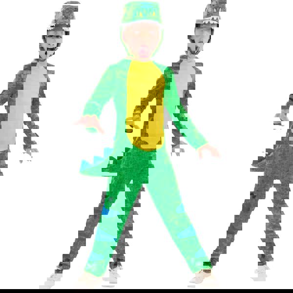 Bristol Novelty Childrens/Kids Friendly Dinosaur Costume Set - Green - 