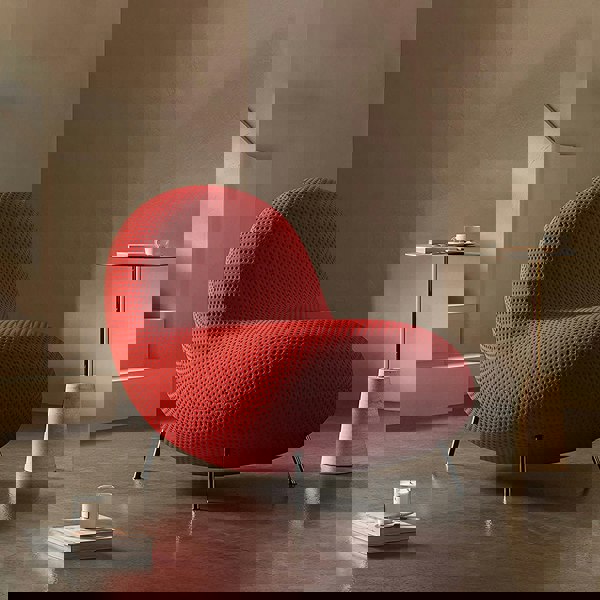 Cruz Baba Easy Chair, Lounge Chair, Red-Weilai Concept-Weilai Concept