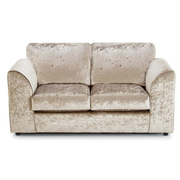 Furnishings For Less Crystal Crushed Velvet 2 Seater and 2 Armchairs Full Back