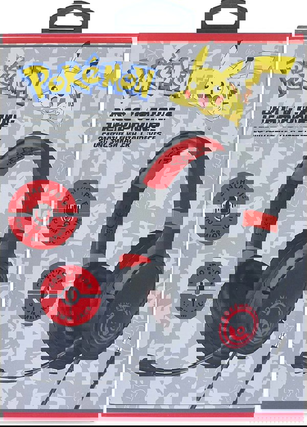 OTL | PRO G1 POKEMON POKEBALL BLACK AND RED GAMING HEADPHONES