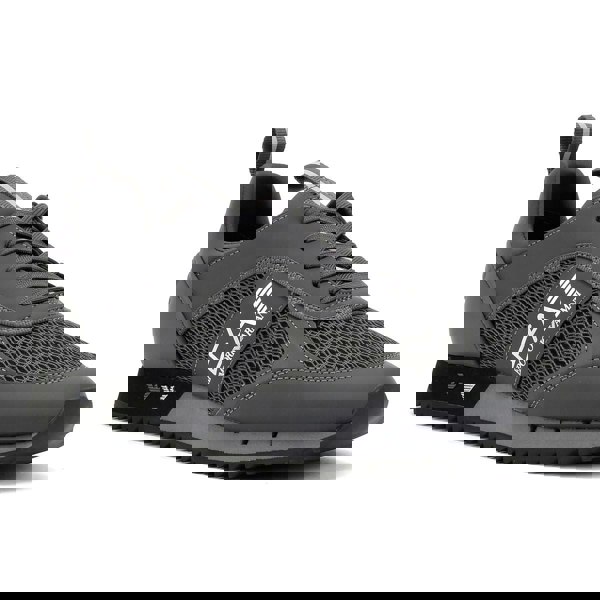 EA7 XK050 Men's Black/Silver Trainers