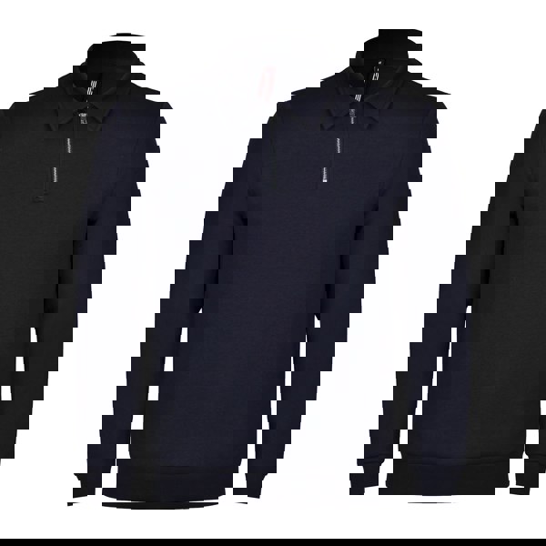 Enzo Cotton Zip Polo