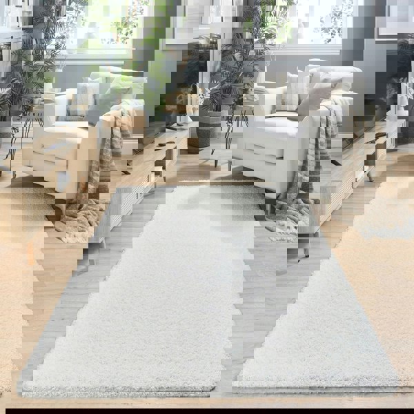 The Rugs Quality Tufted Washable Rug - Stylish Plain Design