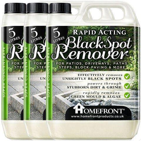 Homefront Black Spot Remover Rapid Acting Patio And Driveway Cleaner - Removes Black Spots Quickly and Easily 15L