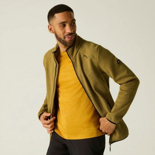 Regatta Mens Torrens Full Zip Fleece Jacket - Wood Brown