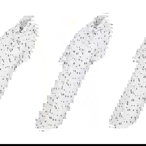 Mountain Warehouse Mens Preston Illustration Shirt - White - 