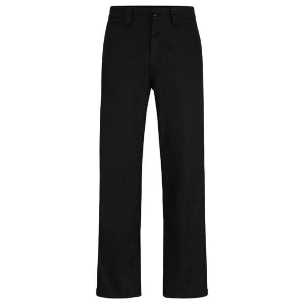 Boss Mens Statum Straight Trousers - Black