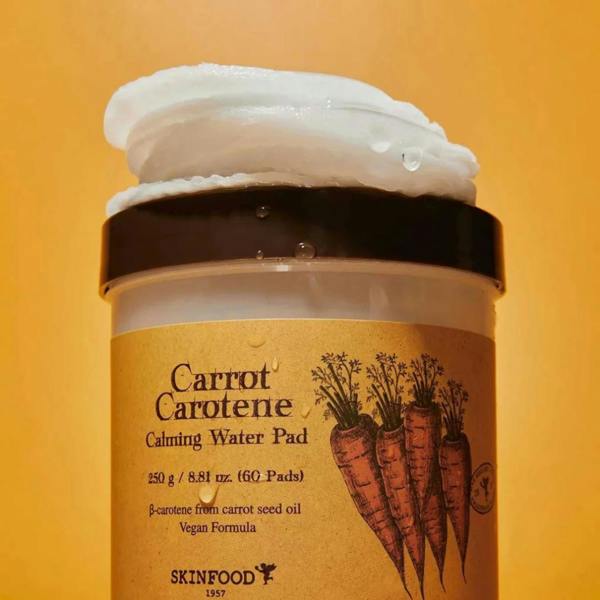 SKINFOOD Carrot Carotene Calming Water Pad 60ea