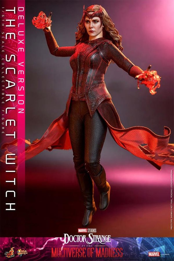 Hot Toys Scarlet Witch Deluxe Figure Dr Strange In The Multiverse of Madness 1:6 Hot Toys 9111212