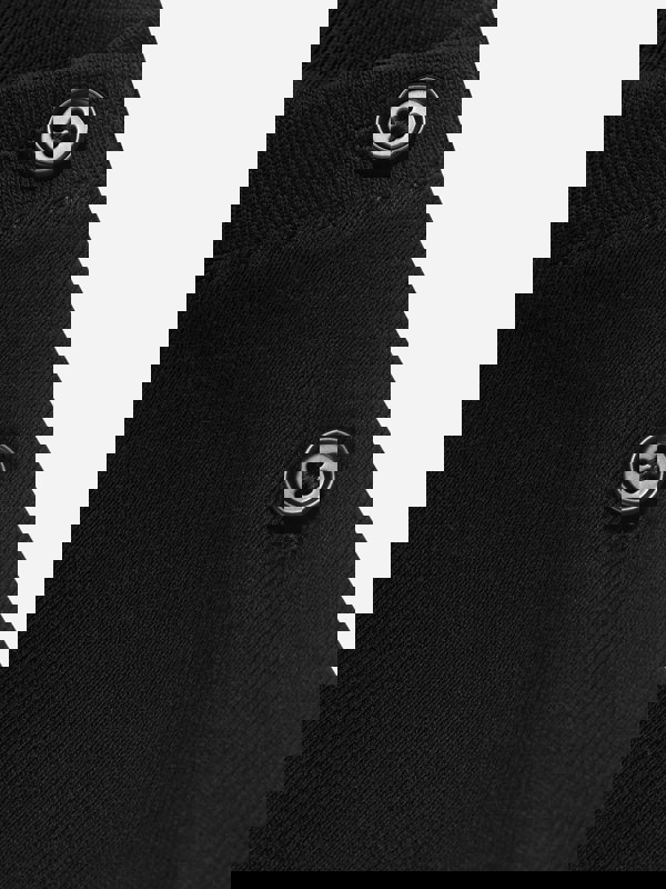 Burberry Kids Burberry Baby Girls Long Sleeve Mini Talbot Dress In Black