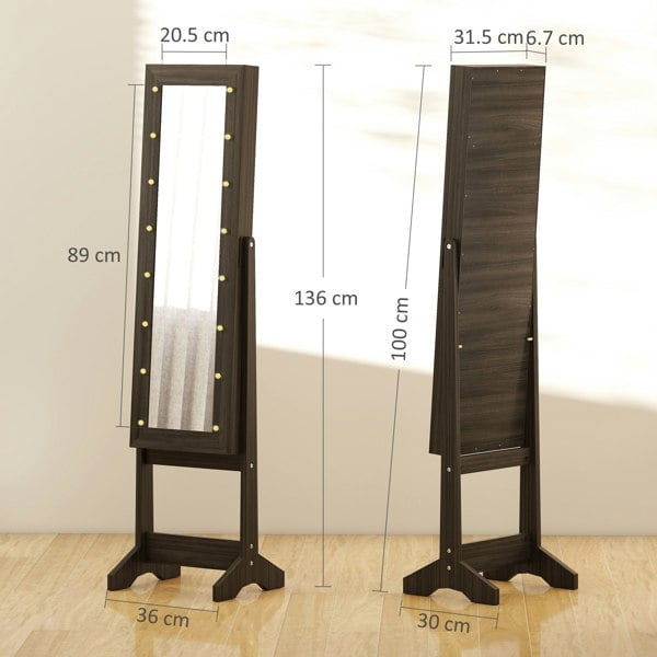 Floor-standing Jewelry Cabinet