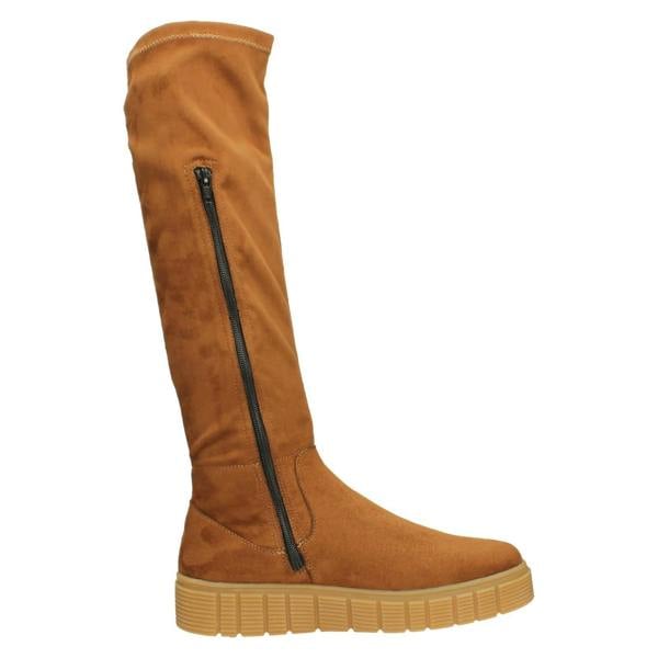 Rieker Ladies Rieker Knee High Platform Wedge Boots W1080
