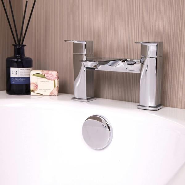 Flode Tarrekaise Bath Filler - Polished Chrome Finish