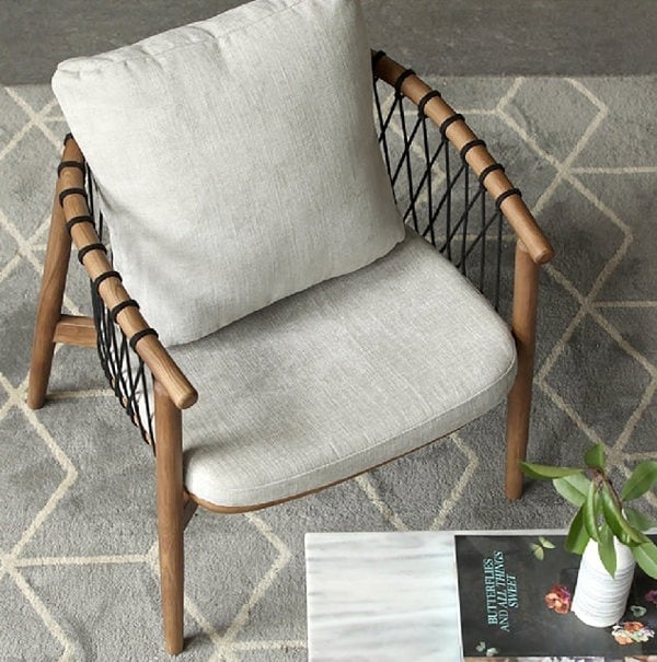 Hans Style AN81 Armchair, Walnut-Weilai Concept-Weilai Concept