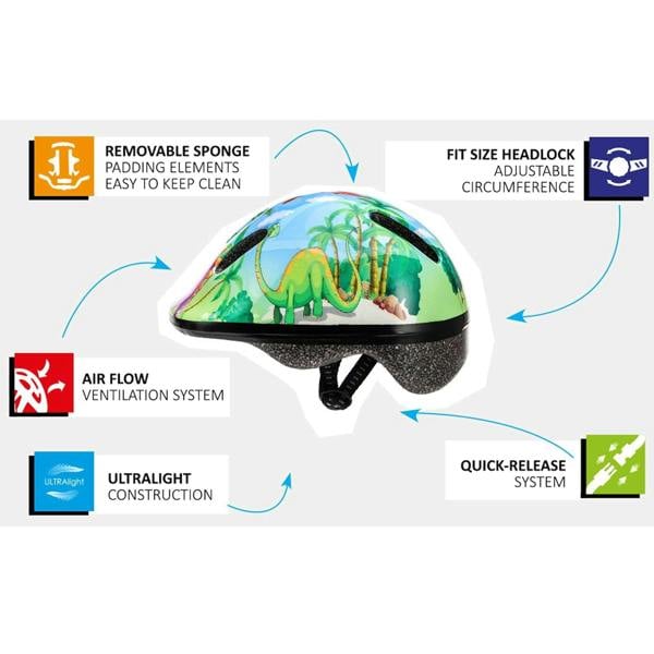 Meteor Helmet For Kids Toddler Childrens Boys Girls MV62