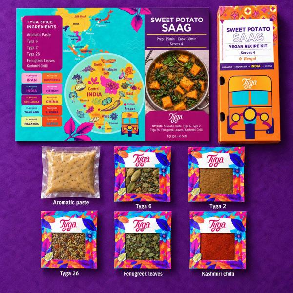 Tyga Foods Sweet Potato Saag