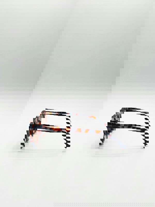 SVNX Bold Rounded Sunglasses in Tortoiseshell