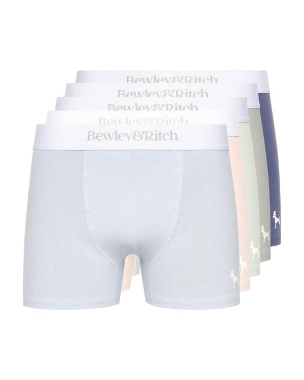 Bewley & Ritch Albireo Boxers 5pk Pastel Mix