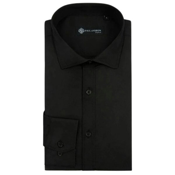 Paul Andrew Men’s Classic Double Cuff Cutaway Collar Dress Shirt