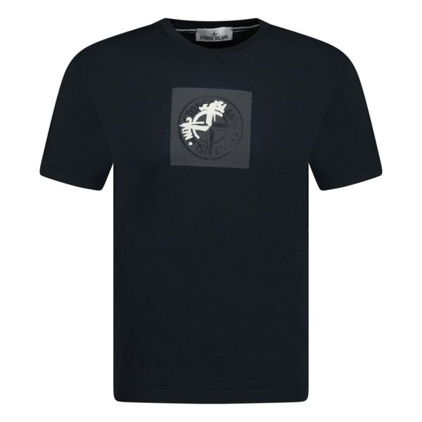Stone Island Compass Logo T-Shirt Black - chancefashionco