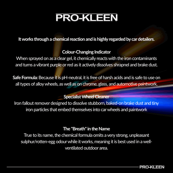 ProKleen Pro-Kleen 5L Trolls Breath Iron Fallout Contamination Remover With 3L Garden Pump Sprayer
