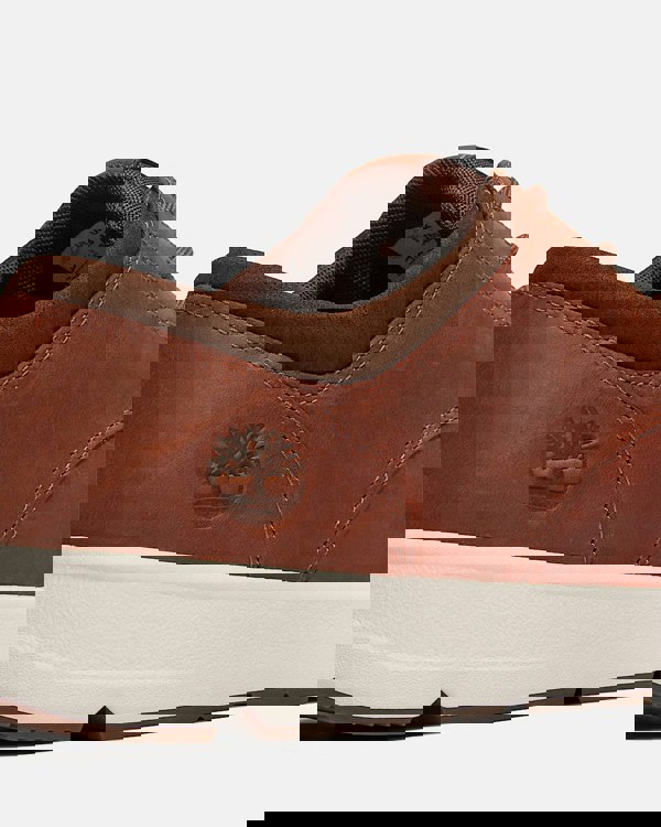 Timberland Parker Street Full Grain Leather Mens Trainers - Rust - CHO - Designer Mens Trainers